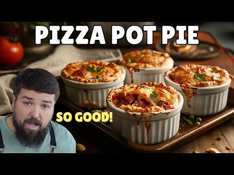 Pizza Pot Pie! An easy perfect dinner that will impress | MUST TRY