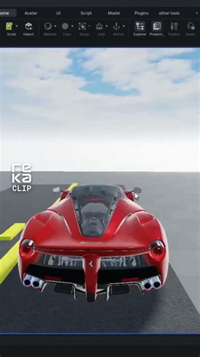 Make This Realistic Car + Lighting in Roblox Studio | 2026 Short Tutorial | #shorts