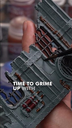 Using Contrast paint on terrain? #warhammer40k #warhammer #miniature