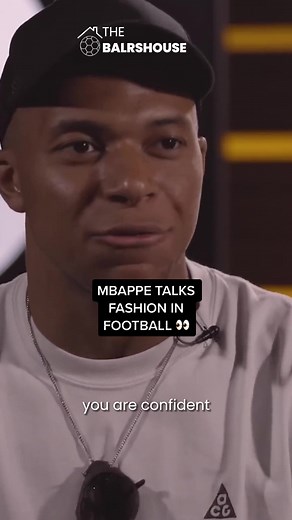 Mbappe talks about Fashion in football 👀 #fyp #mbappe #psg #footballstory #football #kylianmbappé
