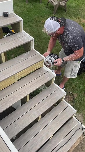 Stair Wrap on Easy Riser Well Pump Puller