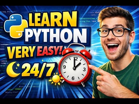 Learn Python Very Easy 24/7