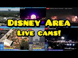 🔴LIVE 24/7 Walt Disney World Cams: Springs, EPCOT, Weather, Ride Wait Times, Fireworks & Music!