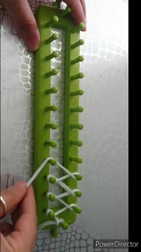 طريقة إستخدام النول المستطيل خطوة بخطوه | How to loom knitting rectangular | crochet | فن النسيج