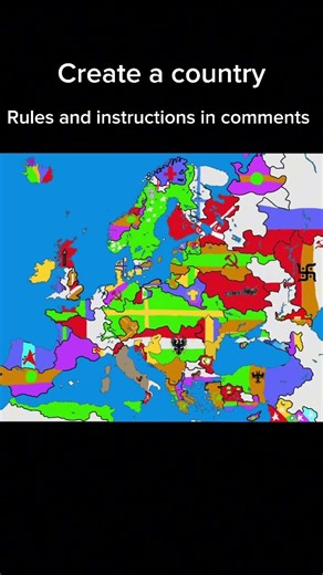 Create a country #map #mapping #europe