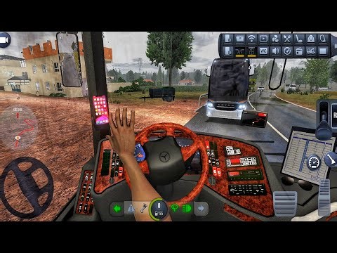 Bus Simulator Ultimate: Luxury Mercedes Benz Bus Offroad Driving - Android Gameplay