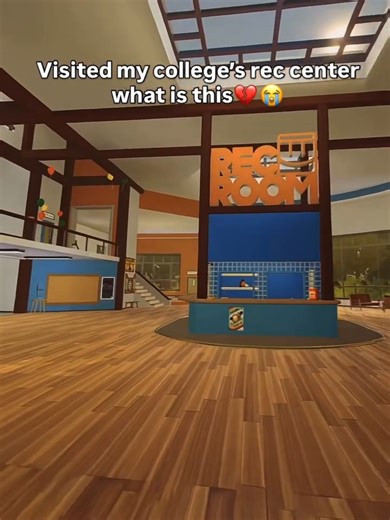 This the real Rec Center 🙏#recroom #vr | rec center