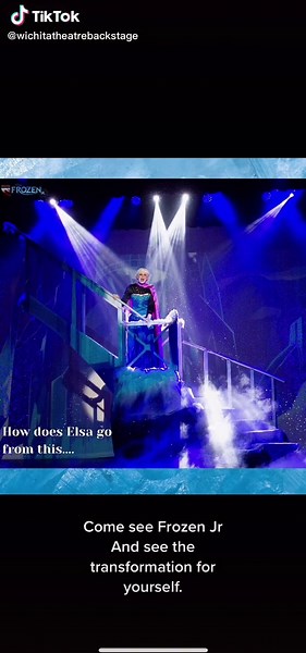 Frozen Jr. at The Wichita Theatre. Get your tickets and come see the magic! www.wichitatheatre.com