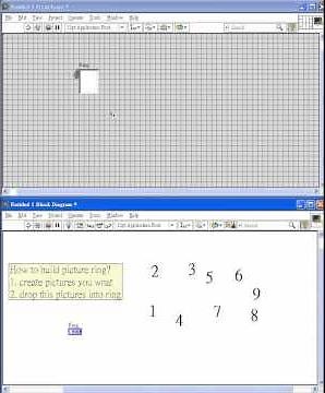 LabVIEW - Build picture ring