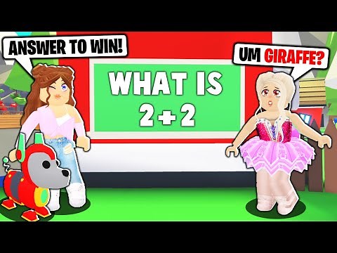 Adopt Me Quiz for a FREE ROBO DOG! (Roblox Adopt Me)