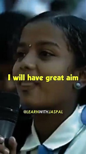 Apj Abdul kalam's SUCCESS MANTRA for all the students!