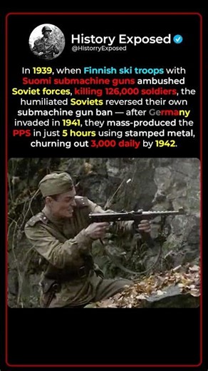 Why The Soviets Went Back To Sub-Machine Guns During WW2 💥👀