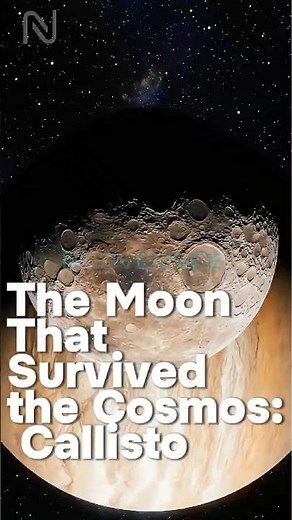 🪐 Callisto: The Most Impact-Resistant Moon in the Solar System! #space