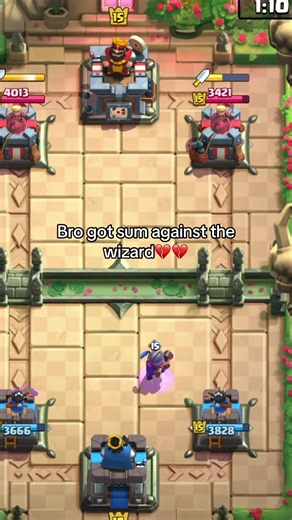 Defeating the Wizard in Clash Royale