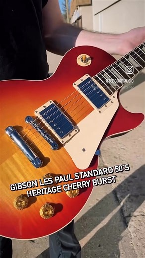 The Les Paul™ Standard 50s is a carefully crafted homage to the timeless instrument that changed the course of popular music. Reflecting the specs of Gibson's most revered era, this guitar pairs a non-weight-relieved mahogany body with a carved maple top, echoing the construction of those celebrated models of the 1950s. | Ted Good-Music Brandon | Facebook