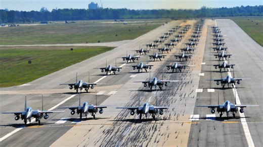 70 Fighter Jets. One Runway. Zero Hesitation