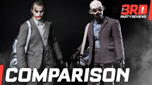 Which Joker figure wins? Daftoys vs Firetoys bank robber