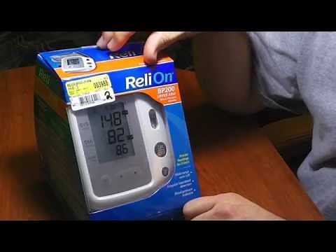 (Comedic) ReliOn Blood Pressure Monitor BP200 Review