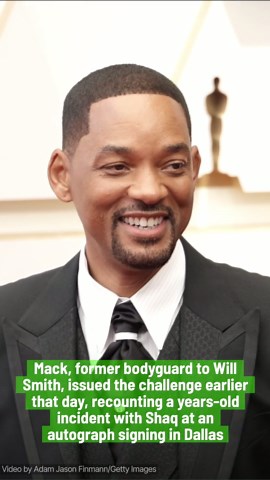 Shaq Accepts Boxing Challenge From Will Smiths Former Bodyguard.