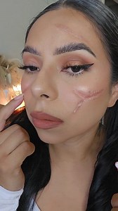 25K views · 175 reactions | cicatrices realistas casi me quedo sin cachete #momlife #nailart #trend #hair #beauty #fblifestyle #makeup #Halloween | Marisol Beauty Tutorials | Facebook