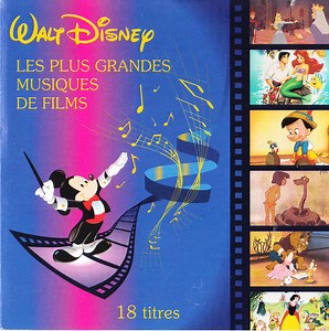 Unknown Artist – Walt Disney Les Plus Grandes Musiques De Films  (1993, CD)