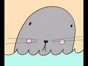 How to Draw a Baby Seal Cartoon Drawing Tutorial for Children