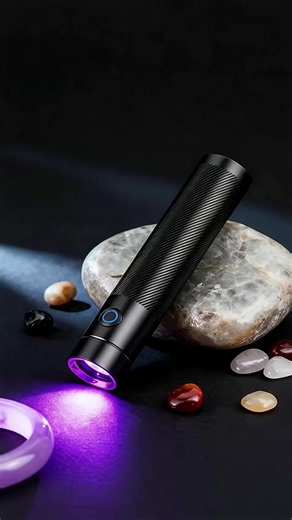 Rechargeable LED UV Light Torch, Lightweight Mini UV Lamp, 365nm Waterproof for Amber Search & Geocaching, Pet Urine Detector #redlighttherapy #spotlightproducts #homeaccessories #lamps #multifunctionalcaraccessory #bestcurlingwand #gadgetfindsuk #usefulgadgets #bikelight #spotlightproduct