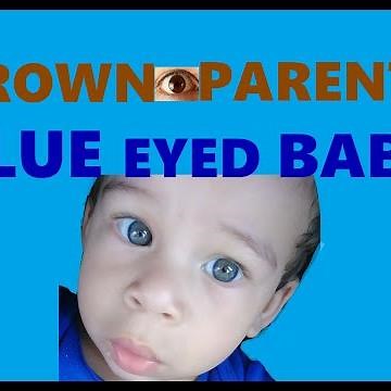 Brown eyed parents, Blue eyed baby?!?!?!