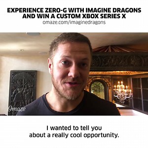 75 reactions · 7 comments | we want YOU to experience zero gravity with us. we'll float through space like astronauts and hook you up with a custom Xbox series X. enter now... | Imagine Dragons | Facebook