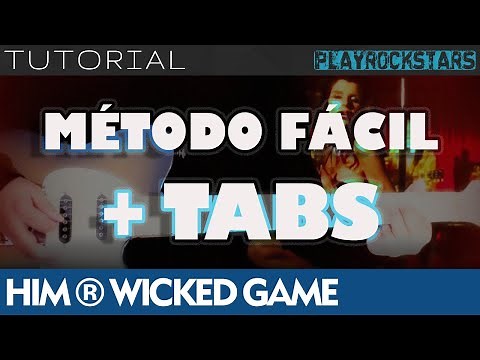 Wicked game - HIM | Guitar Lesson | Cover/Tutorial + TAB | Solo