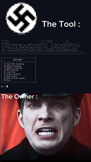 DigitaLearn Solution on Instagram: "Digitalearn Official || Follow Us 🎖️🏆🛡️ || Copyright Password Cracker 2025 || #hacker #CyberSecurity #meme #edit #Explore #reels"