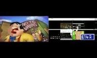 Mix of 2 videos from youtube : up to faster el chavo animado parison