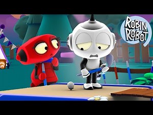 Golf galactique | Robin le Robot | Dessins animés pour enfants
