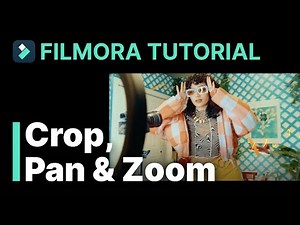 Crop, Pan Zoom Filmora Tutorial