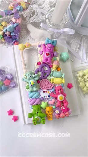 DIY Cute Decoden Phone Case Ideas with Charms