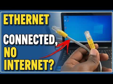Ethernet Cable Connected but No Internet on Laptop? Fix It Fast!