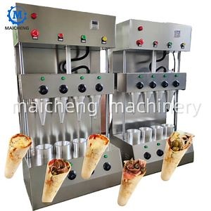 [Hot Item] Automatic Pizza Cone Oven Pizza Cone Maker Pizza Cone Vending Machine for Sale