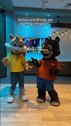 Salsa Dancing with Sammy and Brinley from the Great Wolf Pack