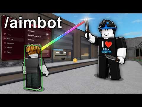 Using HACKS to TROLL TOXIC PLAYERS in Murder Mystery 2 Script!
