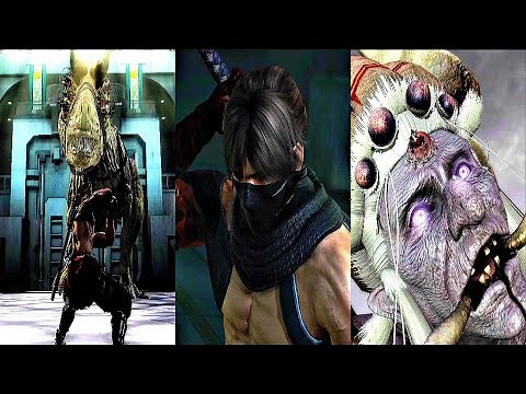 NINJA GAIDEN 3 RAZOR'S EDGE PS5 All Bosses / Boss Fights + Ending (4K 60FPS)