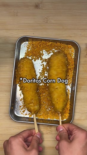 Korean Recipe: Corn Dog with Doritos - Easy Step-by-Step Guide