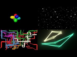 I recreated the classic Windows 95 screensavers in Unity