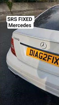 #mercedes #w204 #cclass #srs #airbag Fault FIX (Common Issue!) #cars #obd2