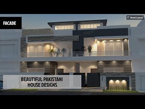 25 BEAUTIFUL PAKISTANI HOUSE DESIGNS | Layout Plans and Front elevations of houses in Pakistan
