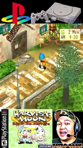 Harvest Moon Back to Nature - PlayStation Year 2000 #retrogaming