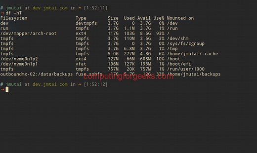 Installing sshfs and using sshfs on Linux | ComputingForGeeks