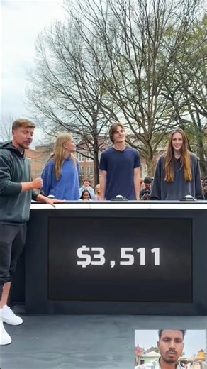 Would You Steal Money From A Stranger?#mrbeast #gmae