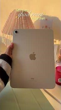refresh my ipad with me🎀⭐️🌷aesthetic ipad cover unboxing| Ipad 10th gen #ipad #apple #aesthetic