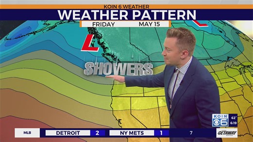 Cooler, wet weather remains around Portland