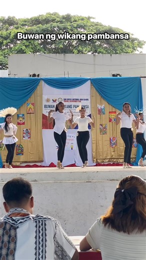 Special Program in the Arts and mutya ng buwan ng wika performance. San Rafael National high school, Tigaon, Camarines Sur | John Rud Lirag Saba | Facebook